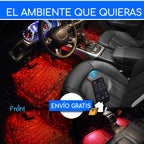 UZ LED AMBIENTAL RGB PARA INTERIOR DE COCHE – KIT MULTICOLOR CON CONTROL REMOTO