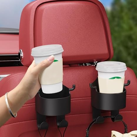 PACK DE 4 PORTA VASOS PARA AUTOS