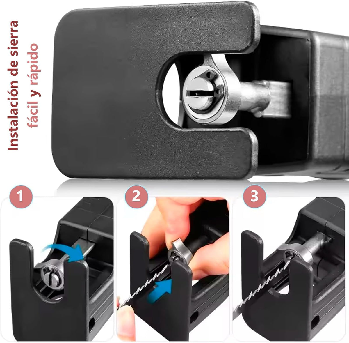 ADAPTADOR DE SIERRA CALADORA PARA TALADRO INALÁMBRICO