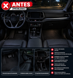 UZ LED AMBIENTAL RGB PARA INTERIOR DE COCHE – KIT MULTICOLOR CON CONTROL REMOTO