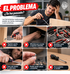 Destornillador Eléctrico Inalámbrico 3.6V – 47 Accesorios