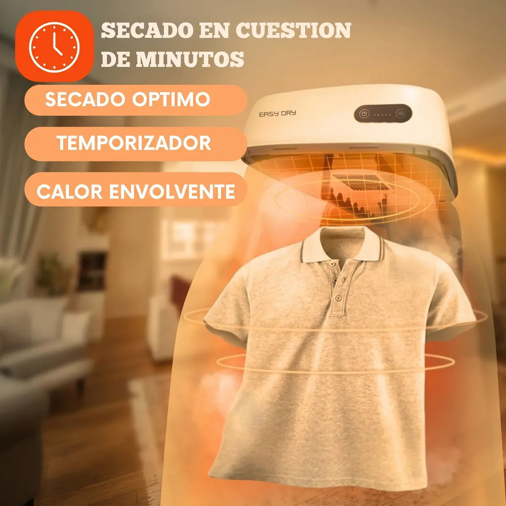 SECADOR DE ROPA PORTÁTIL 600W