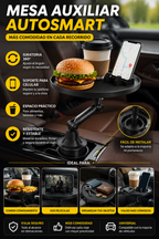 MESA GIRATORIA  MULTIFUNCIONAL PARA AUTO