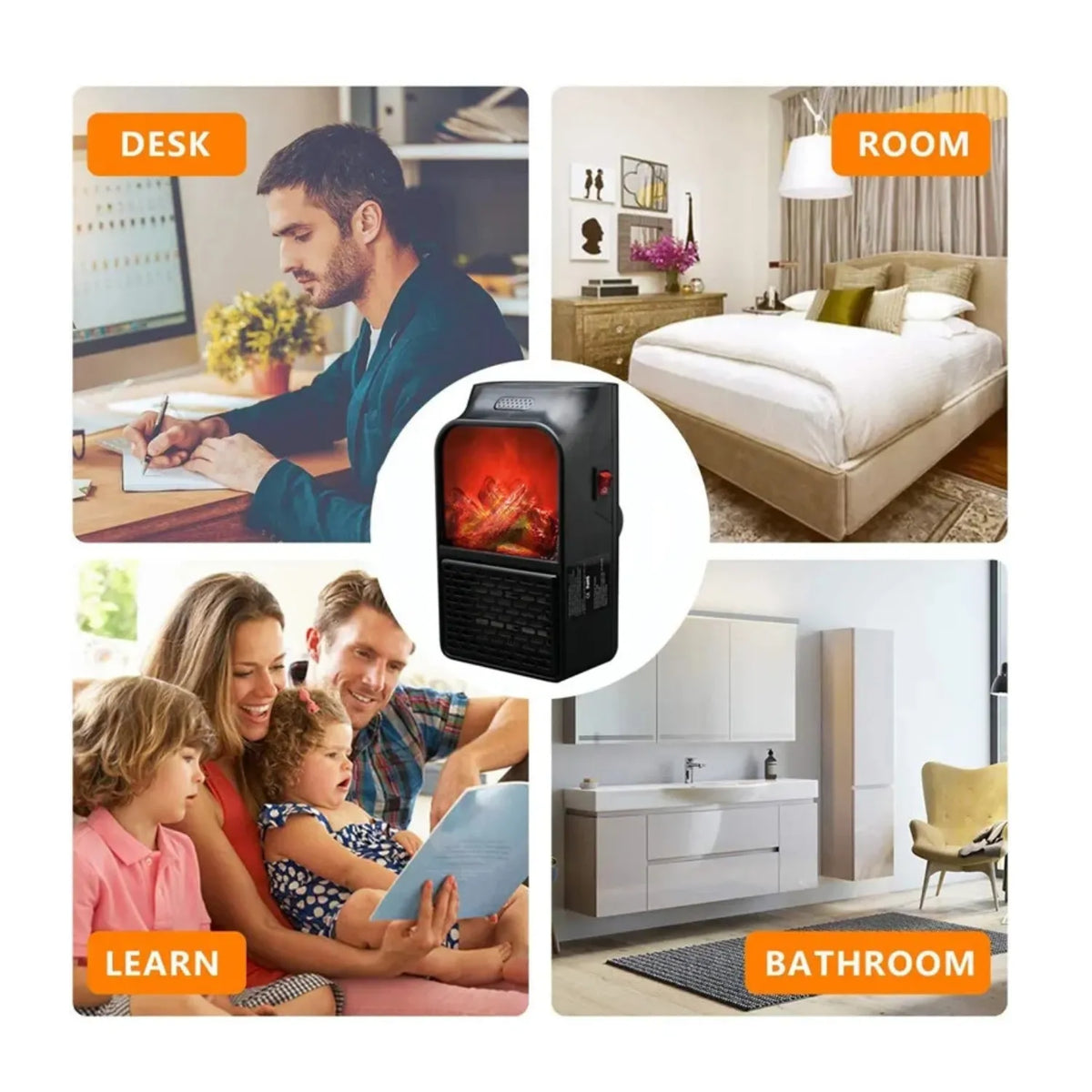 MINI CALEFACTOR ELECTRICO PORTATIL